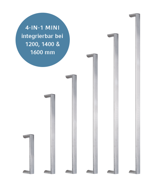 Der Gradlinige: Edelstahl Halbkreis-Formrohr