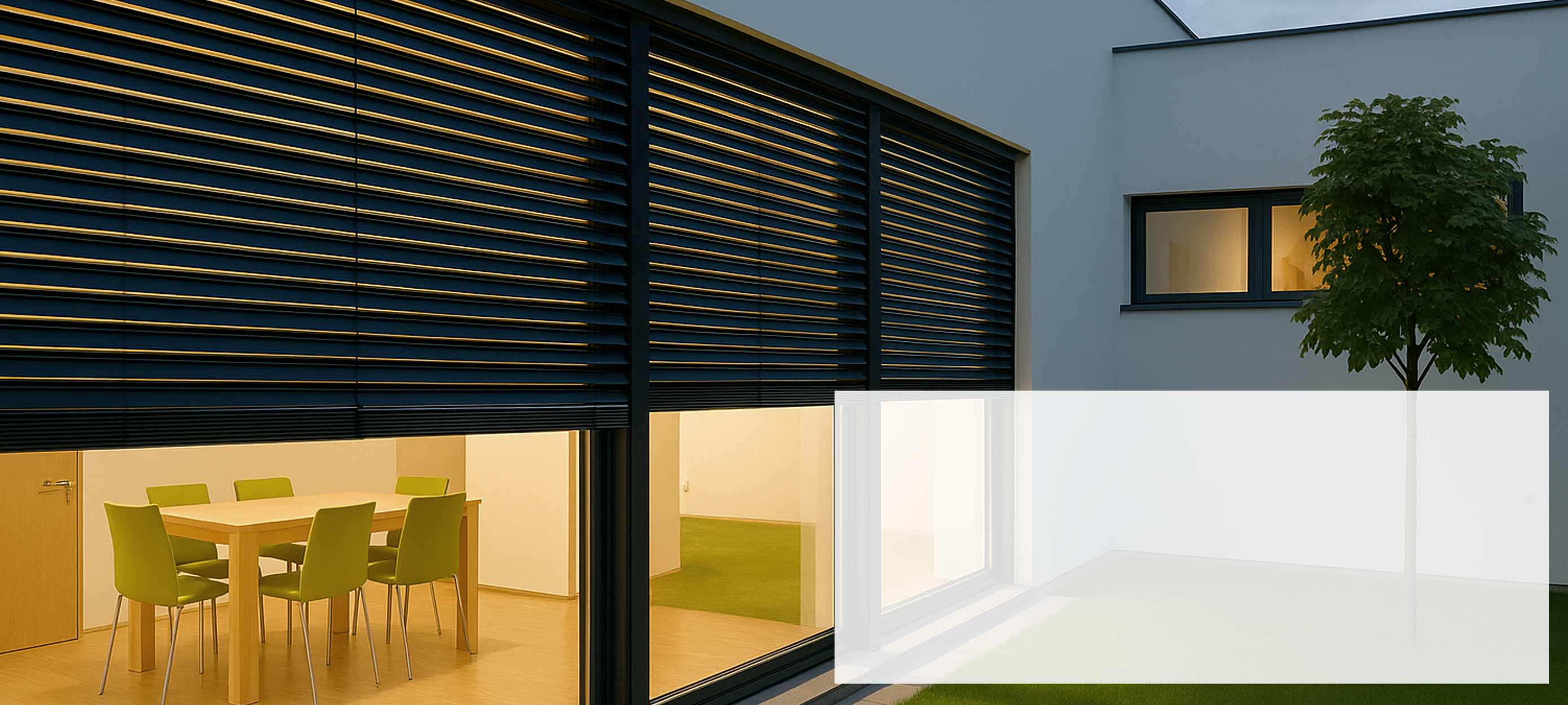 Rollladen – Raffstore – Textilscreens -  Viel Gestaltungsfreiraum für Neubau und Sanierung