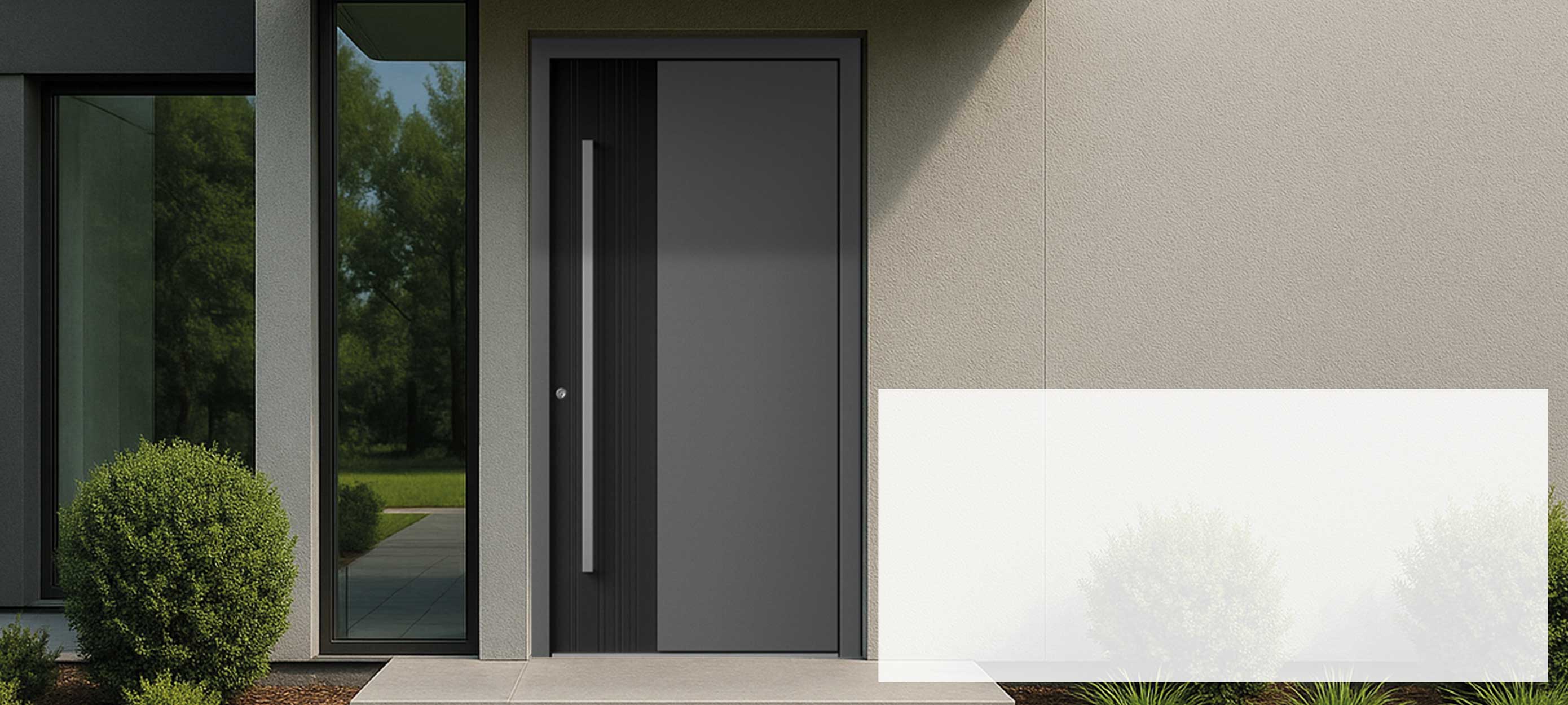 Geben Sie Ihrem Haus ein individuelles Gesicht - Ihre Haustür ist die Visitenkarte Ihres Hauses