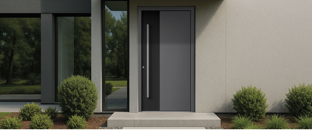 Haustürserie COMPACT LINE - Neue Modelle - Neuartige Oberflächen - Smarter Zutritt