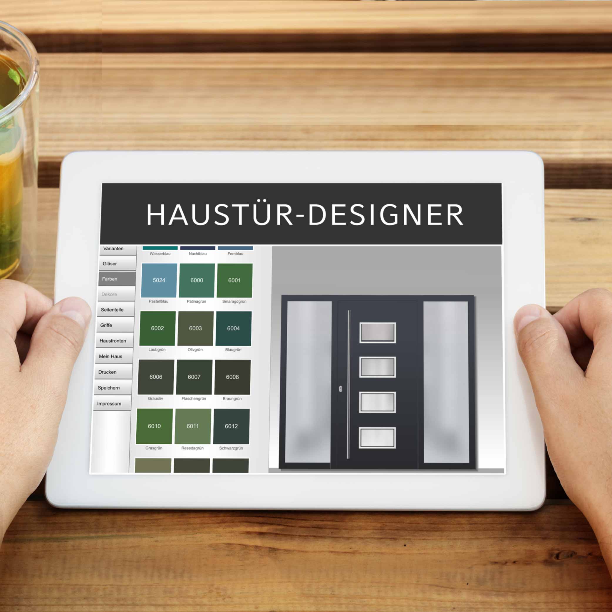 Unser Haustür-Designer