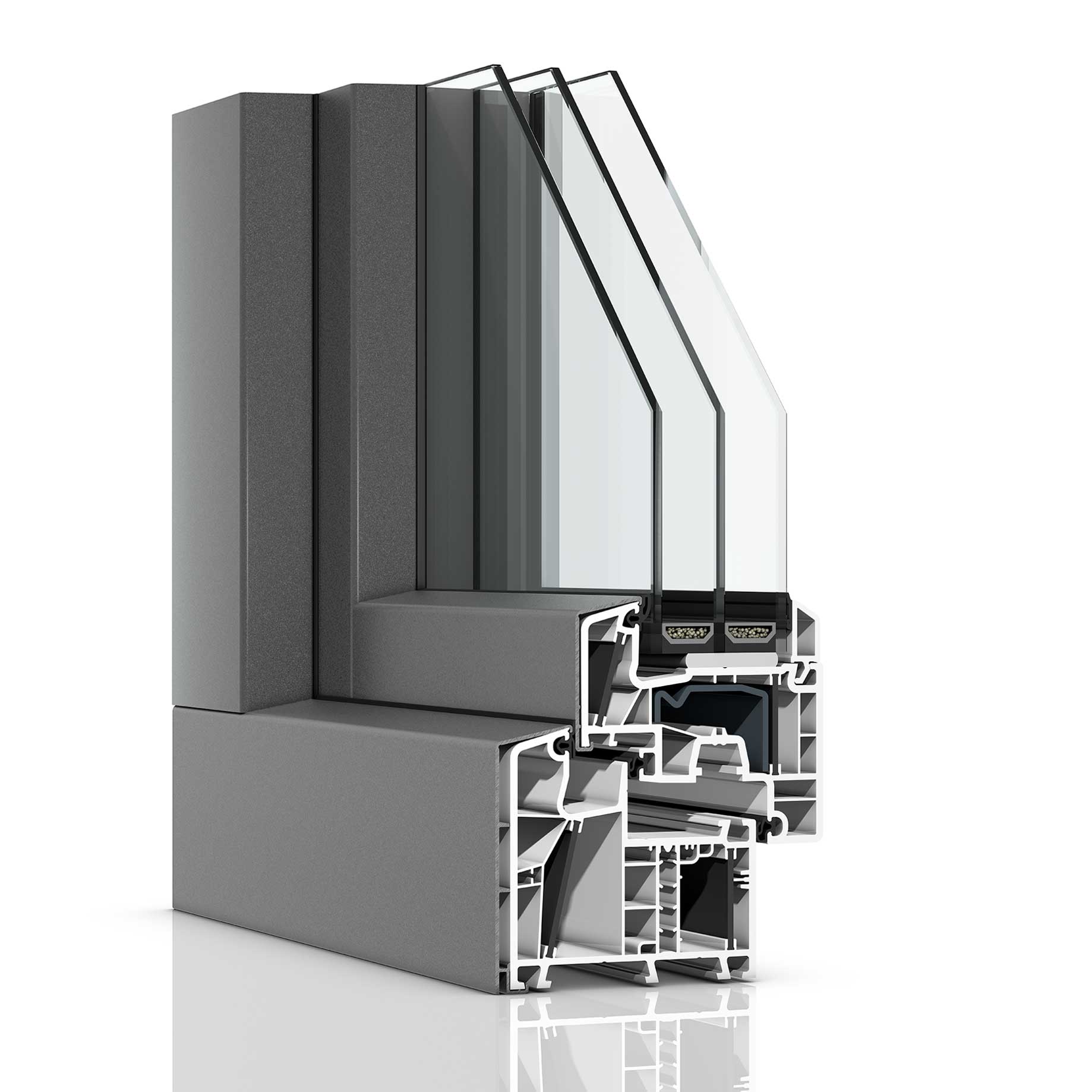 Fensterprofil ECO 8000 energeto VS