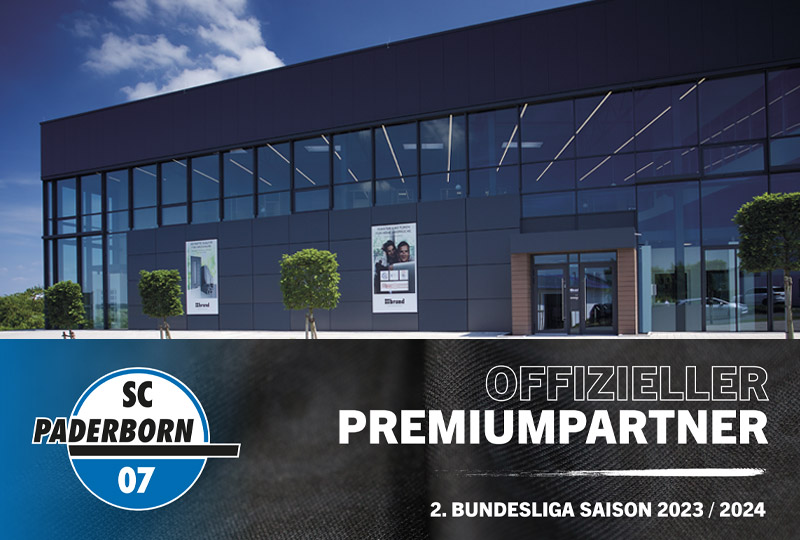 Offizieller Premiumpartner SC Paderborn 07 Saison 2023-2024